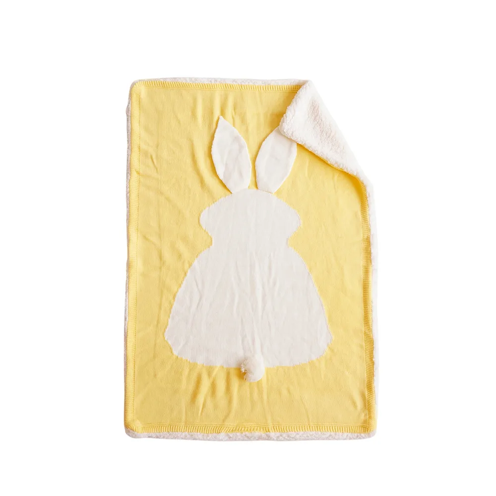 Baby knitted blankets spring and autumn blankets