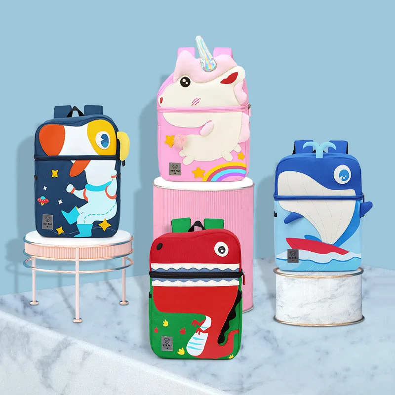 Kindergarten school bag Korean cute children cartoon school bag