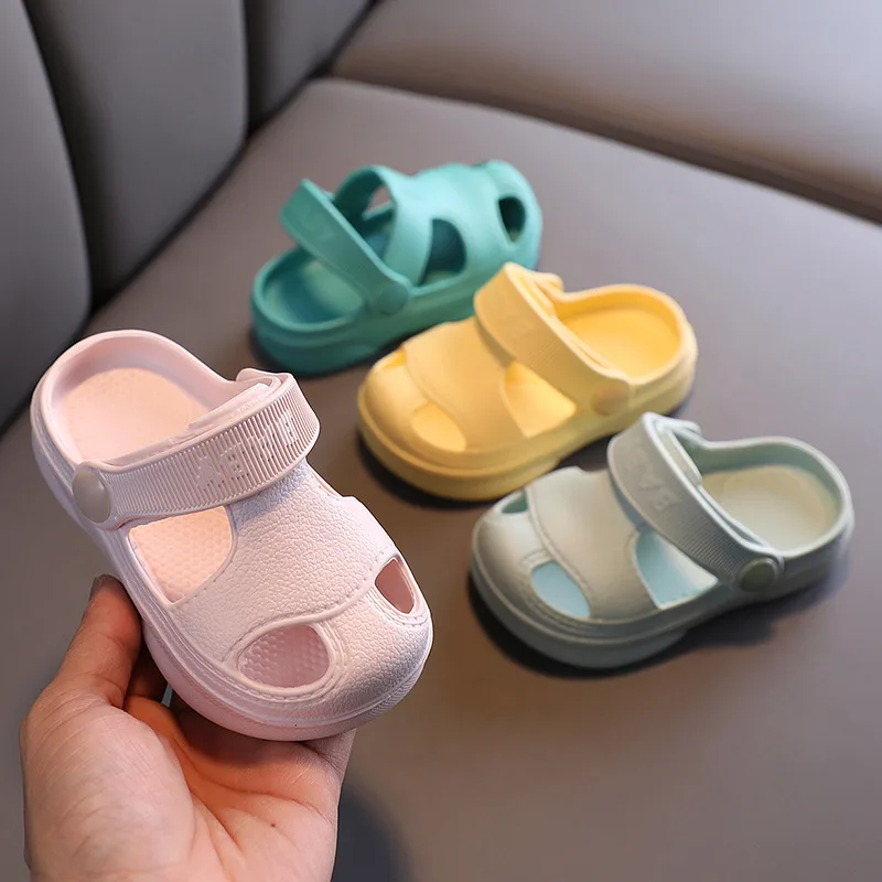 Children's Hole Shoes Summer Boys Baby Soft-soled Non-slip Beach Shoes