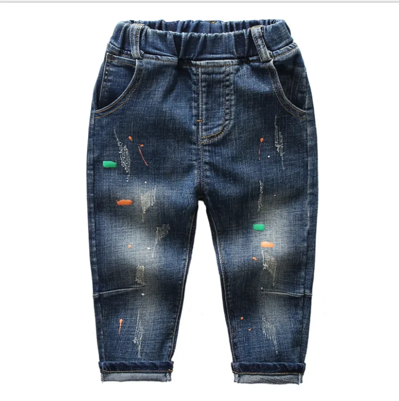 Boys jeans new spring and autumn style Korean style trend