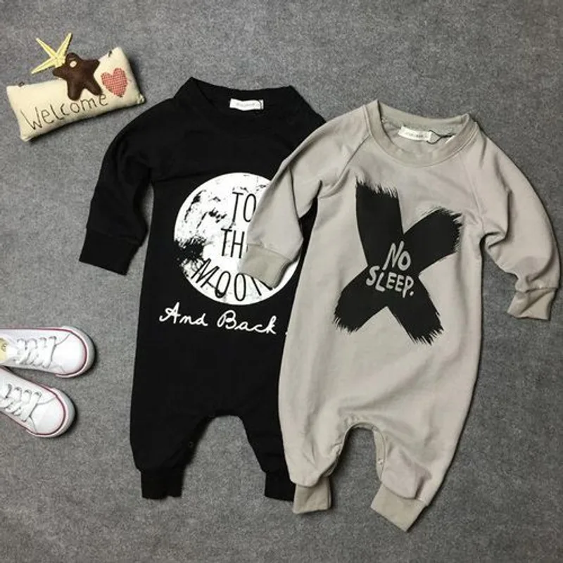 Nosleep child romper baby crawling suit