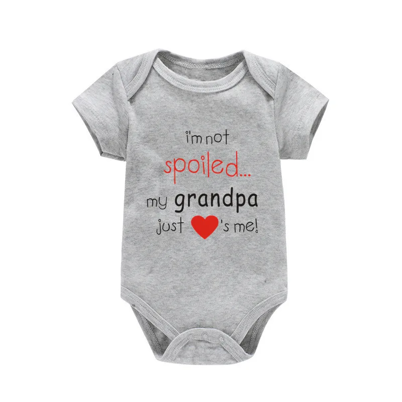 Short-sleeved Cotton Baby Romper Clothing