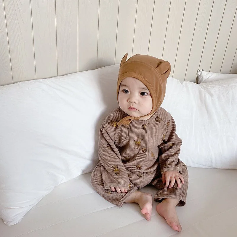 Baby One-piece Going Out Rompers Baby Western Style Home Comfortable Pajamas