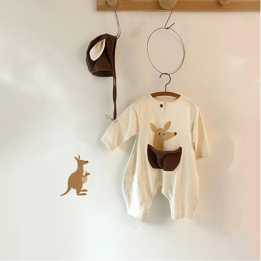 Kangaroo Triangle Baby Outing Bag Fart Clothes