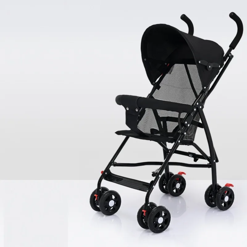 Sit And Lie Down Baby Portable Folding Simple Trolley