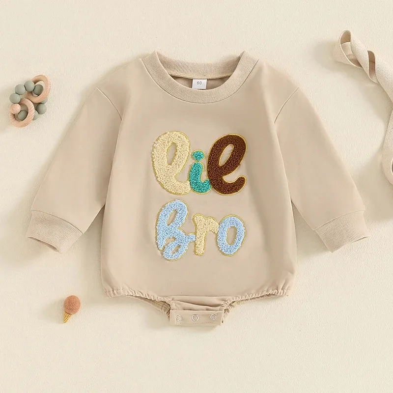 Autumn Baby Sweatshirt Rompers Baby Boy Toddler Fall Clothes