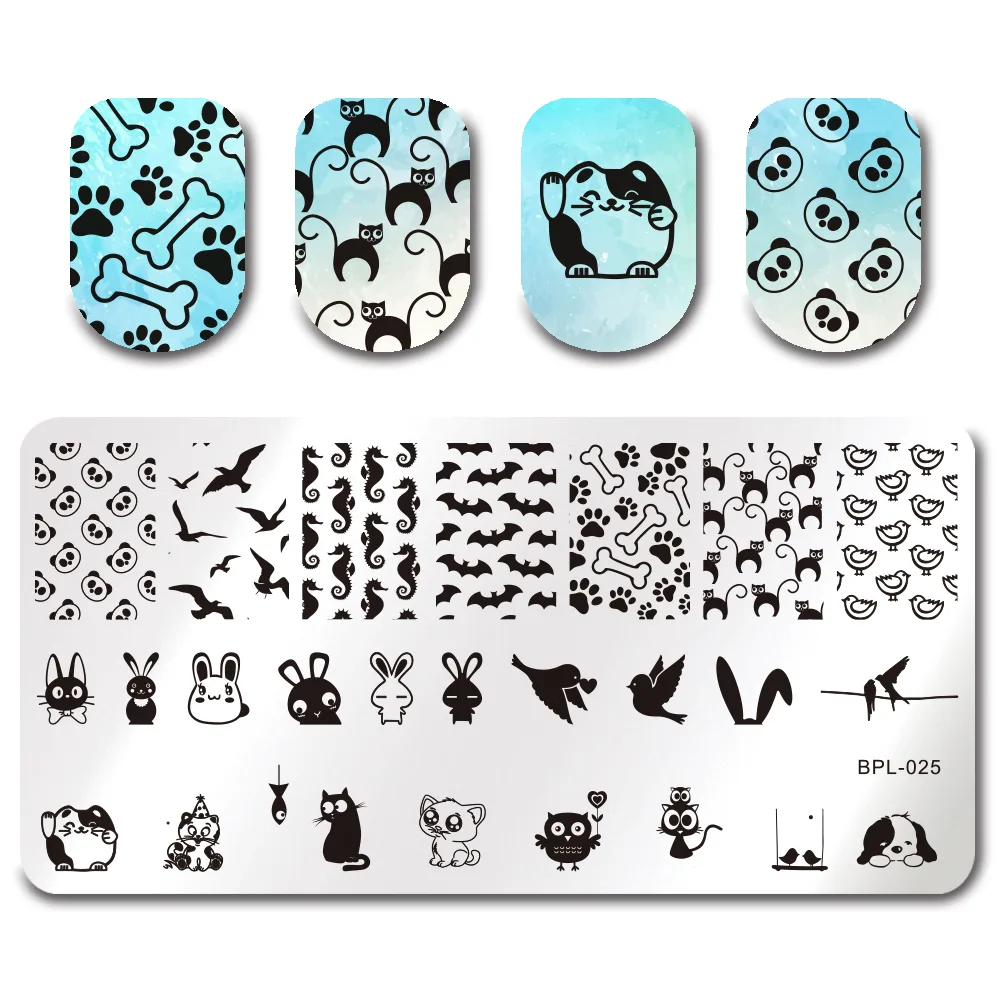 Nail print plate nail painting tool steel seal