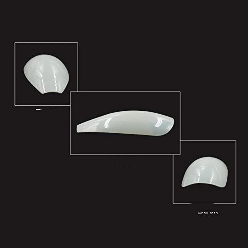 500 Bag Coffin Nails Long Ballerina Nail Tips Square