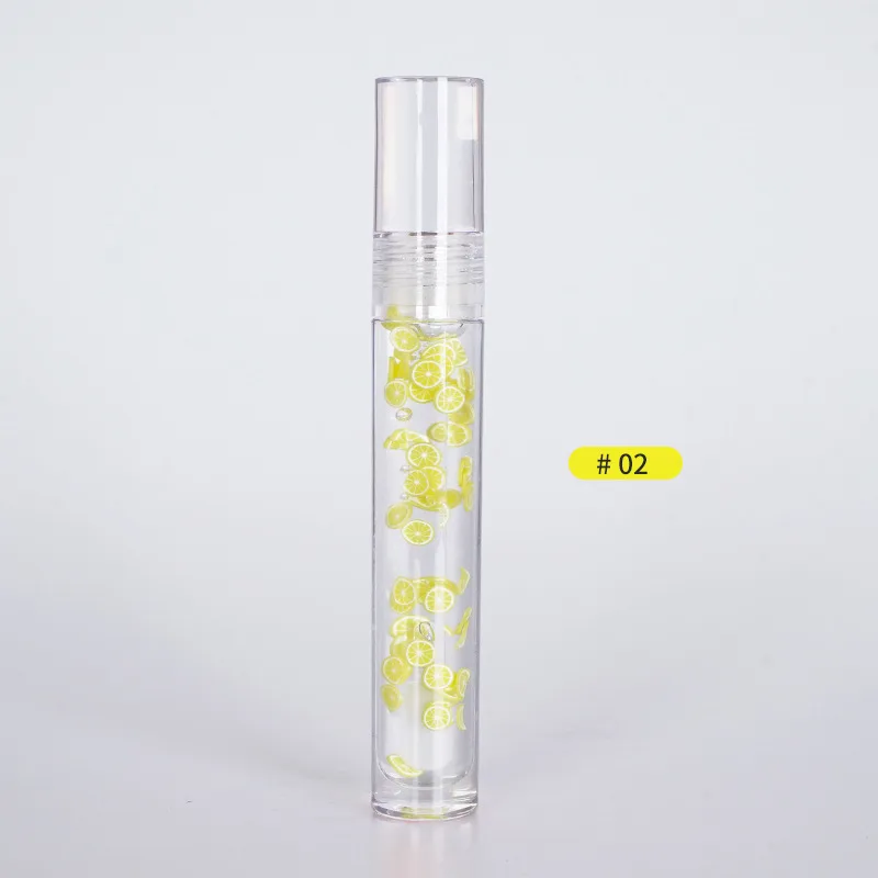 Walk Bead Fruit Water Toot Lip Oil Glass