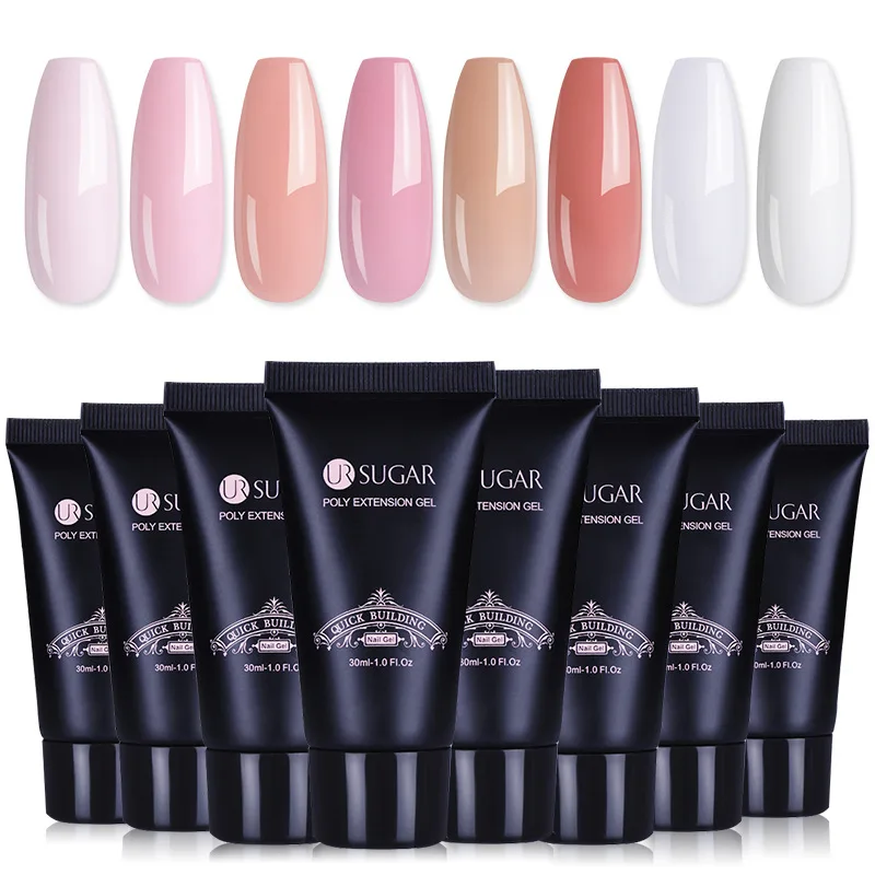 Fashion Multicolor Nail Extension Gel Set
