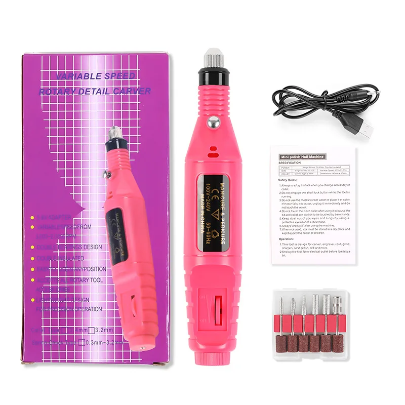 Mini Electric Portable Nail Polisher