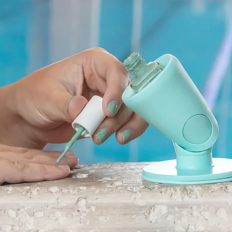 Silicone Nail Polish Bottle Holders Ring Nail Polish Seat