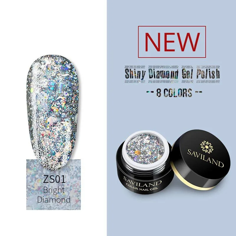 Bright diamond glue shiny phototherapy glue