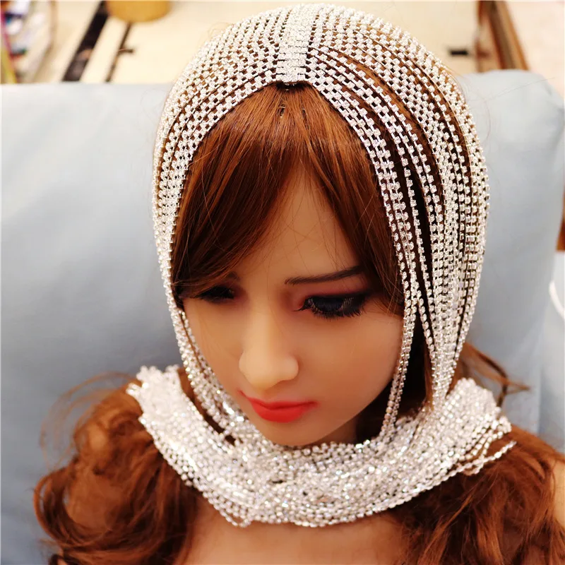 Jewelry Fashion Shiny Rhinestone Hair Accessories Elegant