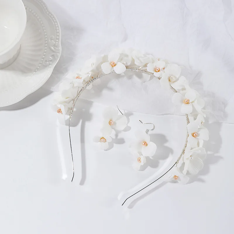 Crown Hair Accessories Handmade Ceramic