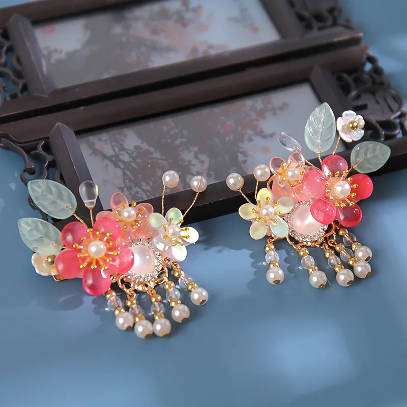 Daily Plate Issued Travel Photo Side Hair Accessories