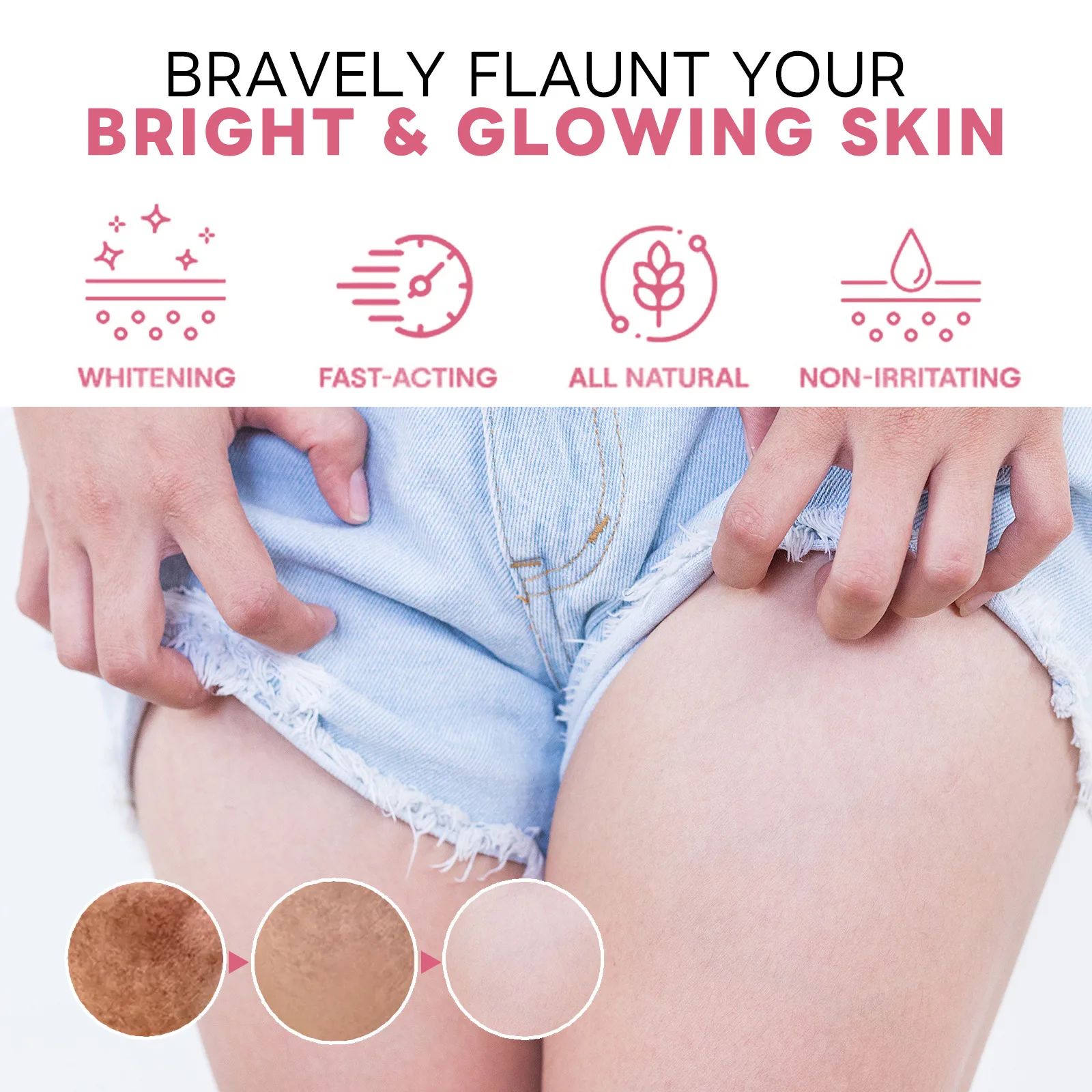 Body Whitening Cream Brightens Skin