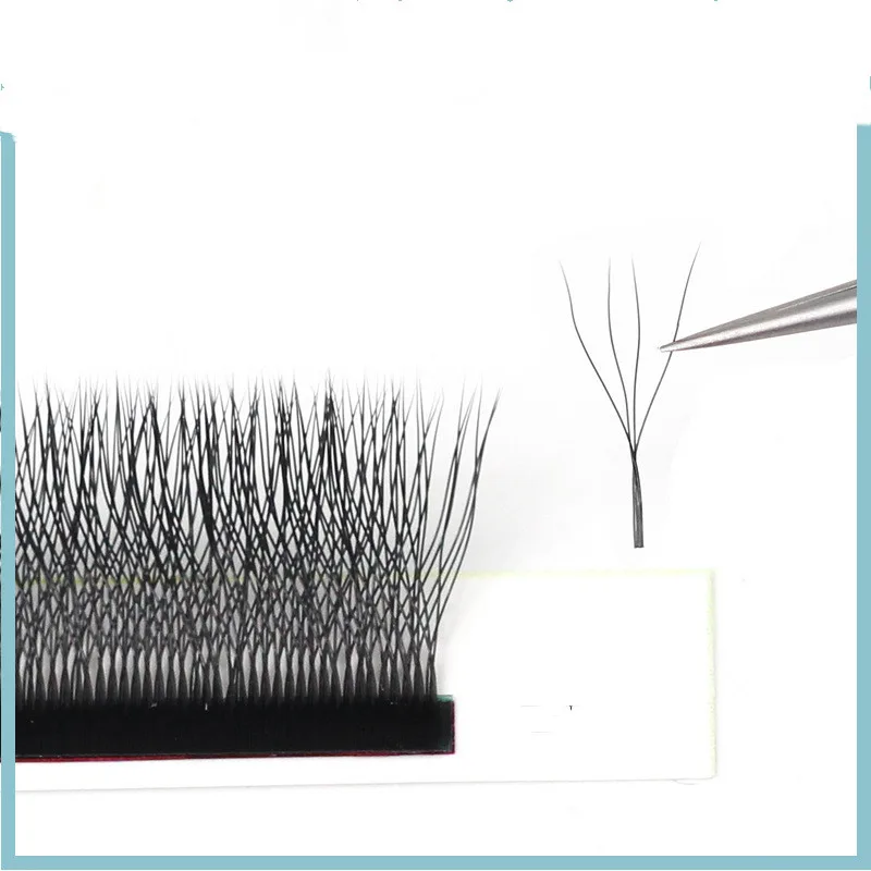 4D Grafting Eyelash Albizia Four-leaf Clover Y-shaped Encryption