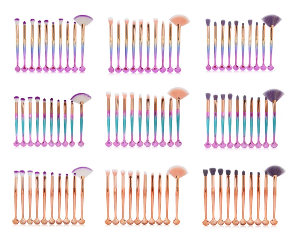The Brilliant Mermaid Brush Set
