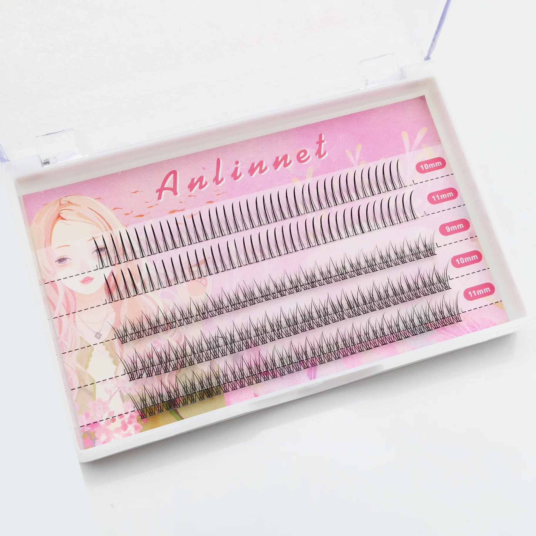 Single Cluster Natural Realistic Hybrid Eyelashes