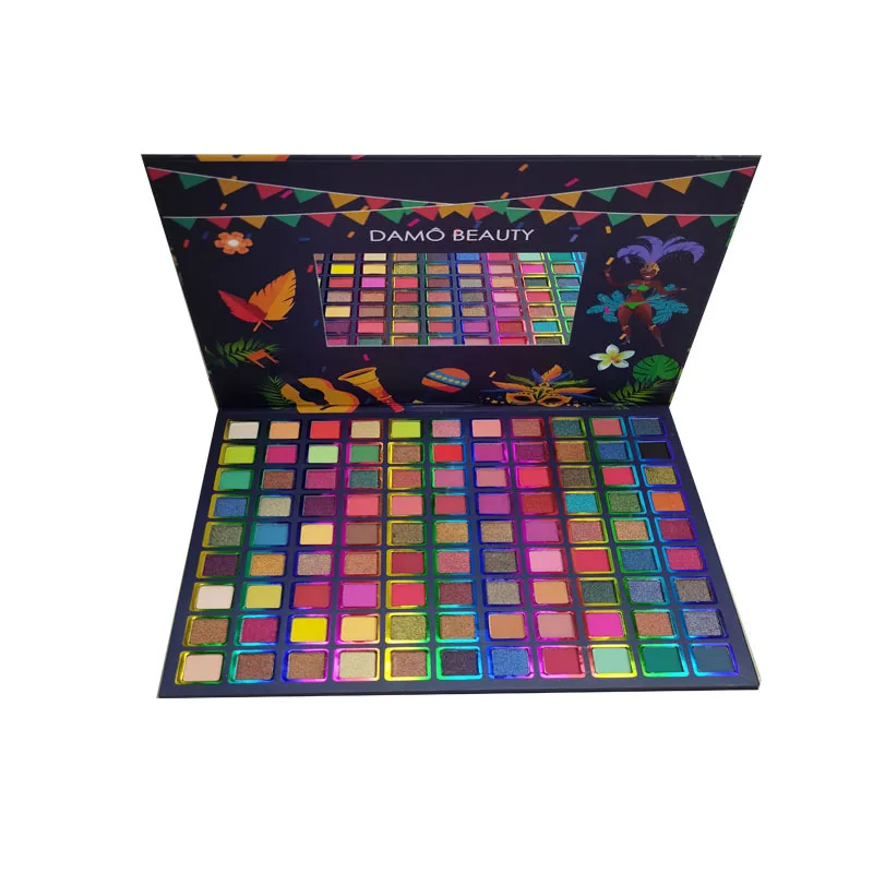 New Cross-Border 99-Color Multi-Color Eyeshadow Palette Factory Direct Sale Spot,Customized