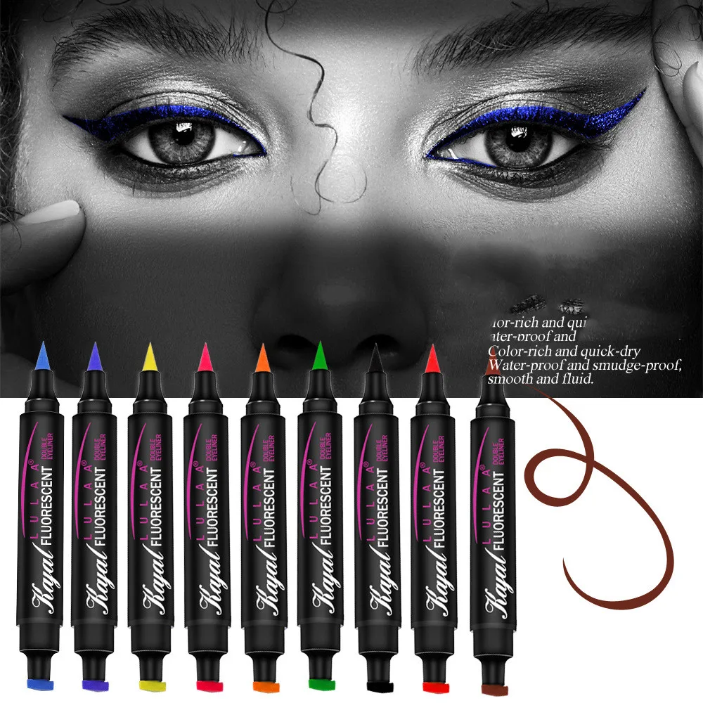 Seal Liquid Eyeliner Pen For Long-lasting Waterproof And No Smudging