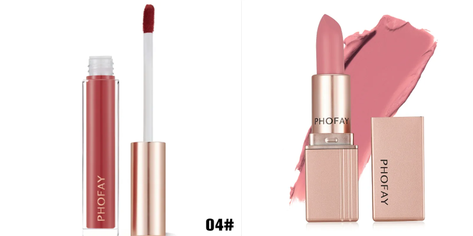 PHOFAY Non-Sticky Lip Gloss