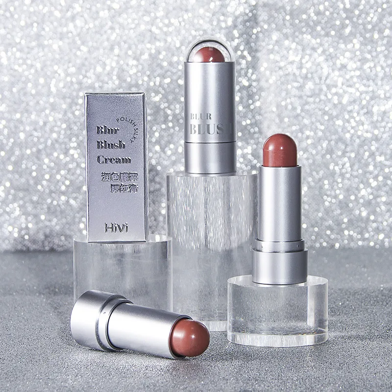 Touch Color Mist Silver Tube Blush Stick Lips And Cheeks Can Be Used For Natural Development