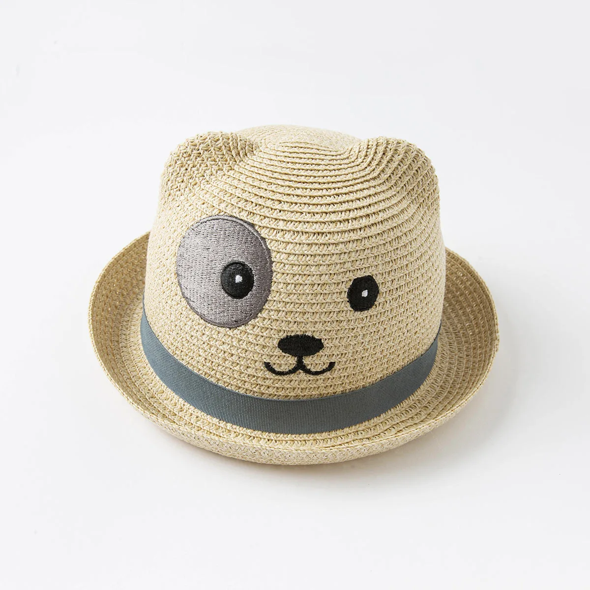 David Bella Children's Straw Hat Fashion Boys Girls Sun Hat Kids Summer Baby Fisherman Hat Cute Hat