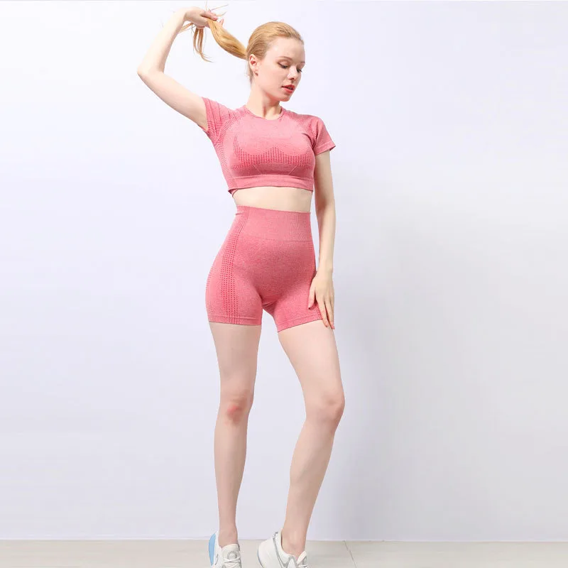 European And American Quick-drying Seamless Yoga Suit
