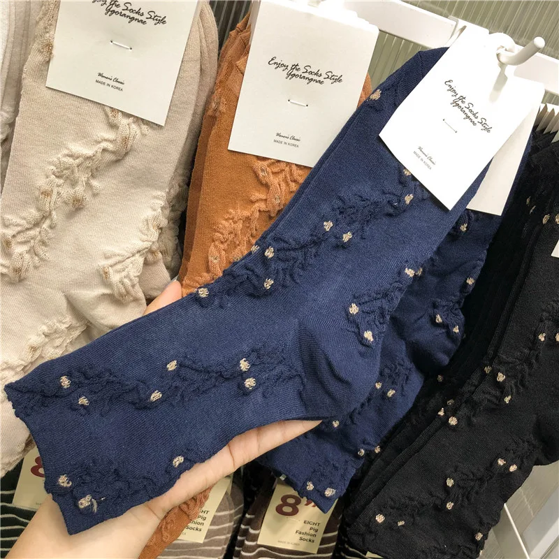 Flower pattern sweet fashion socks