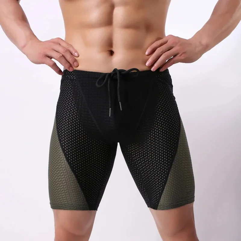 Men's Sports Tights Swimming Trunks