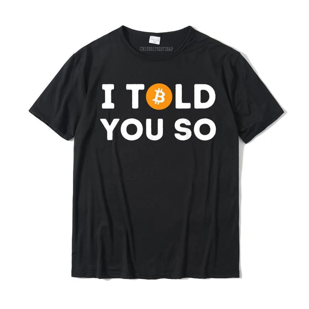 I Told You So Hot Sale Cotton Round Neck Short Sleeve T-shirt Women's Round Neck Loose