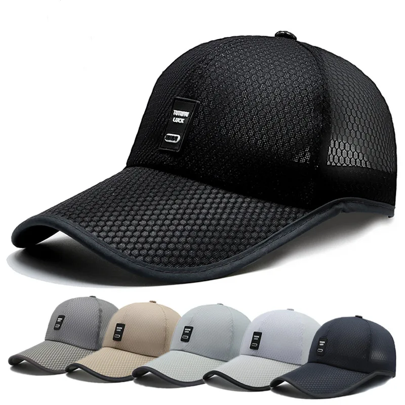 Men's sun protection thin tide cap