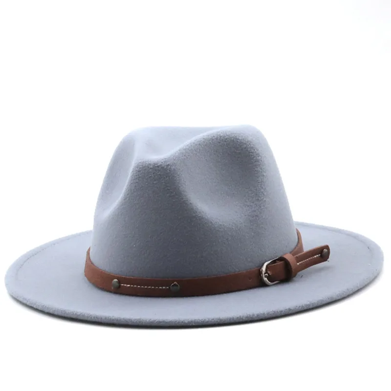 Fashion Casual Black Soft Woolen Hat