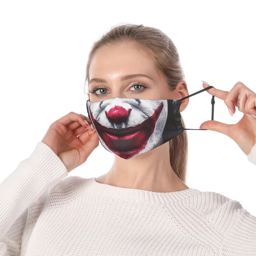 Spot Printed Masks Can Be Fitted With Filters To Prevent Dust