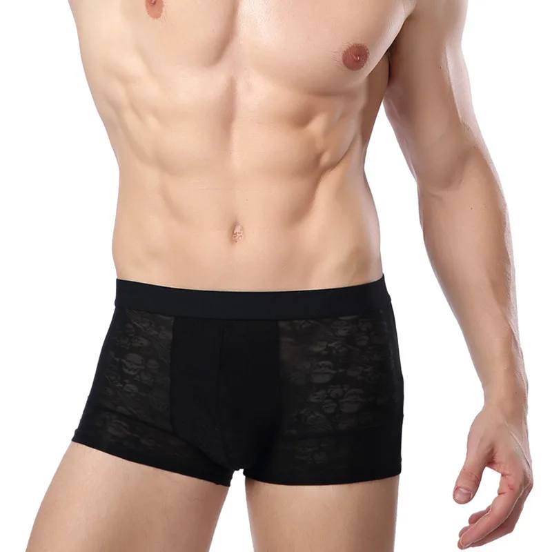 Summer Men's Oversize Ice-silk Breathable Underpants