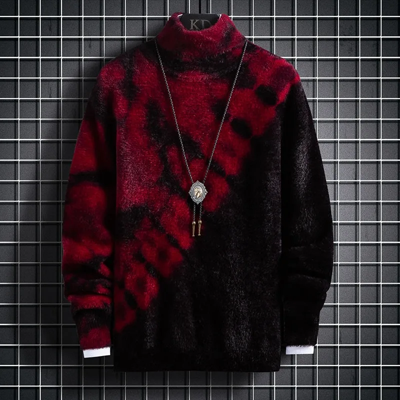 Couple Mink Velvet Thickened Base Sweater