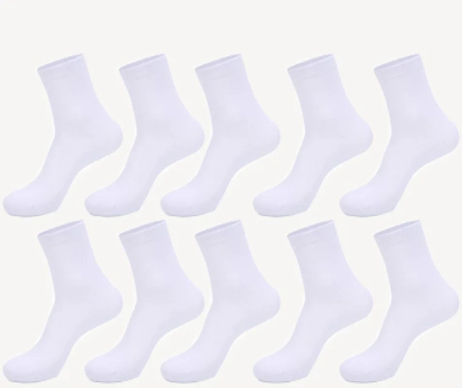 Pure Color Sweat-absorbent Deodorant Men's Socks