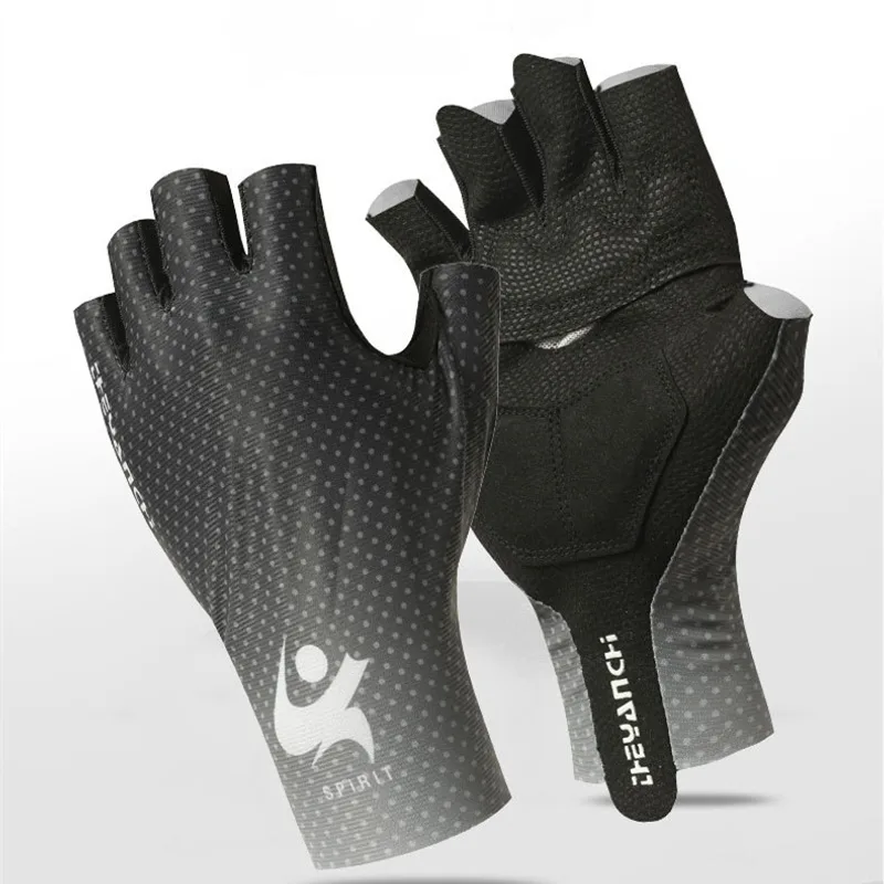 Cycling Gloves Men And Women Spring And Summer Non-slip Half Finger