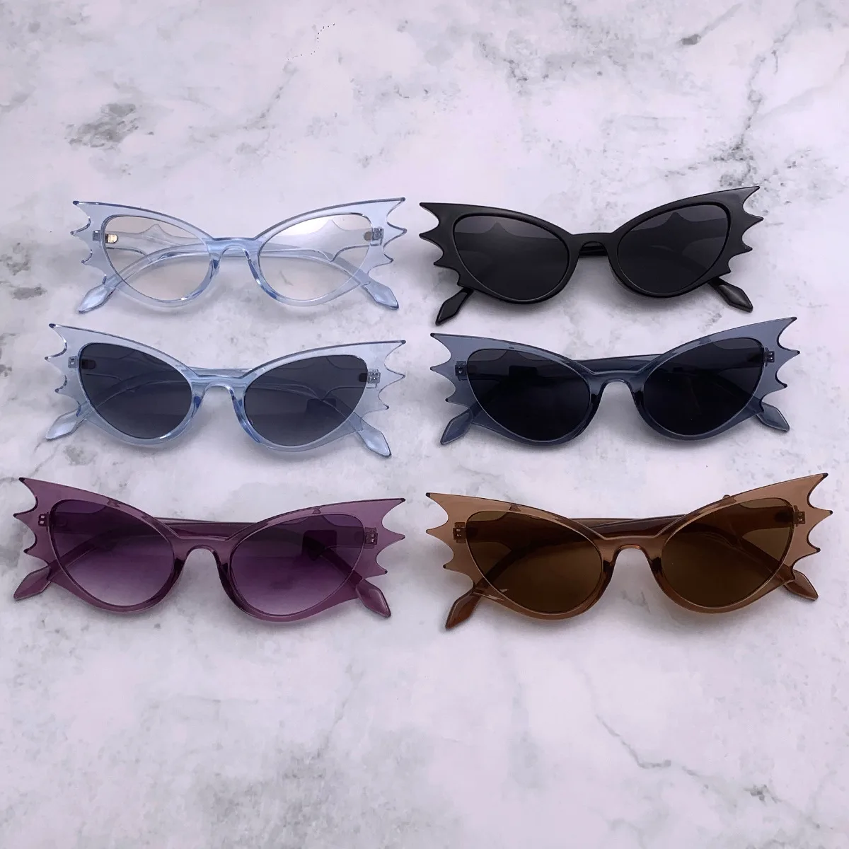 Cat's Eye Exaggerated Personalized Shaped Decoration Glasses