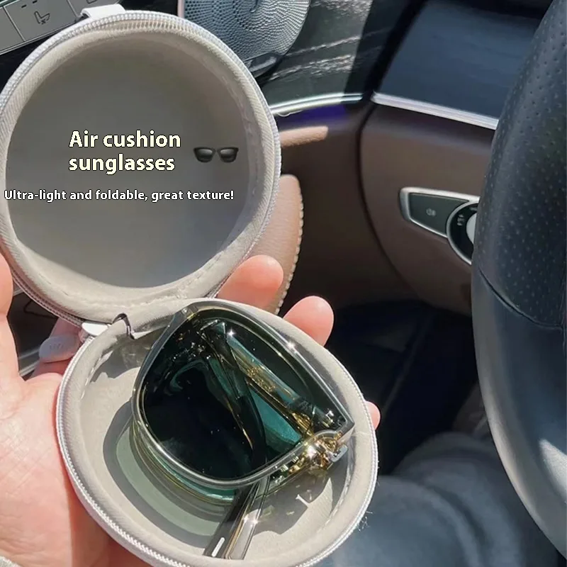 Fashion Light Sun Protection Folding Glasses For Driving