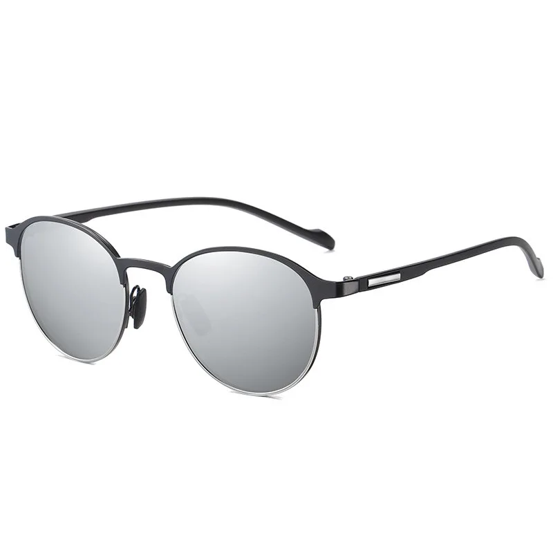 Polarized Metal Sunglasses Glasses Fashion Colorful Half Frame