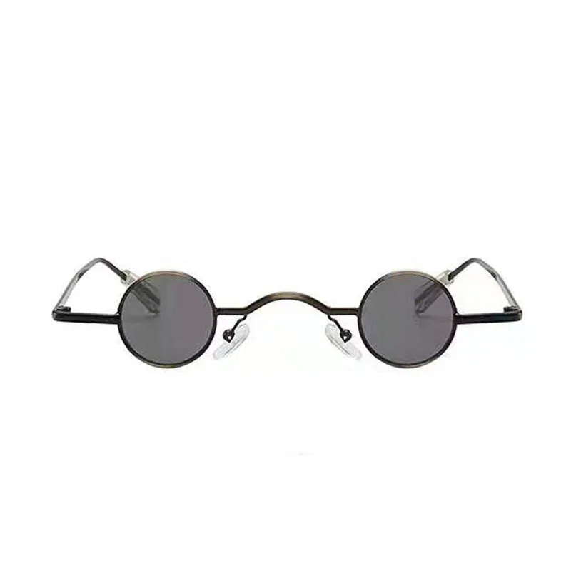 New Retro Round Eye Prince Mirror Small Frame