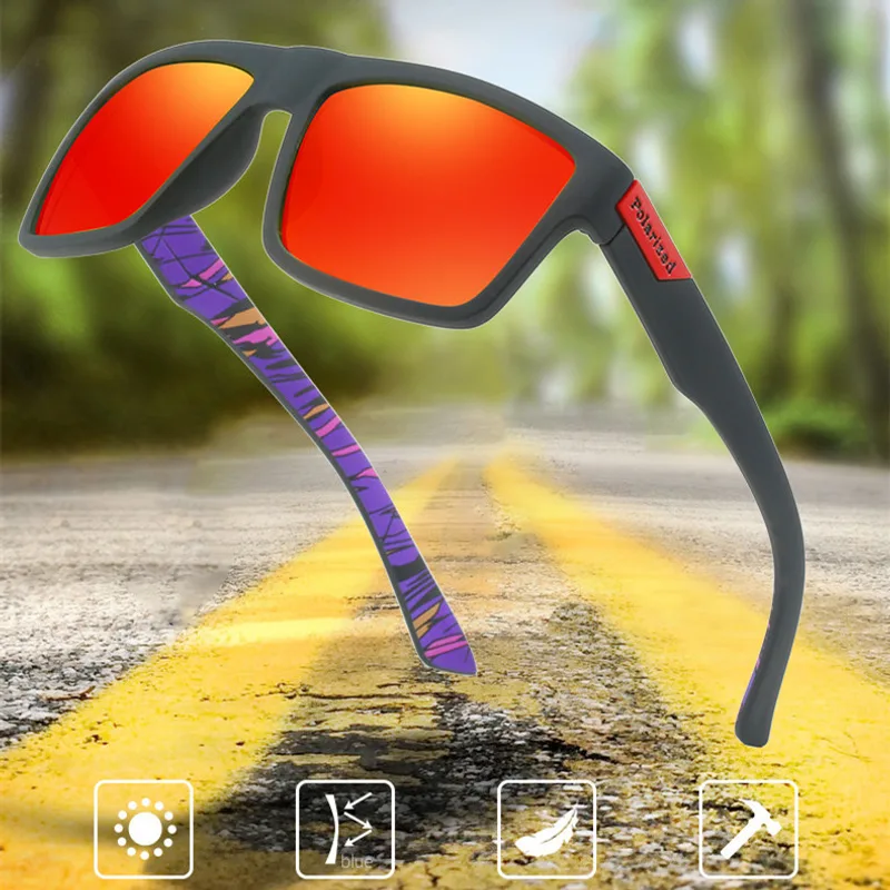 Men's Cycling Sunglasses Outdoor Retro Sports Glasses