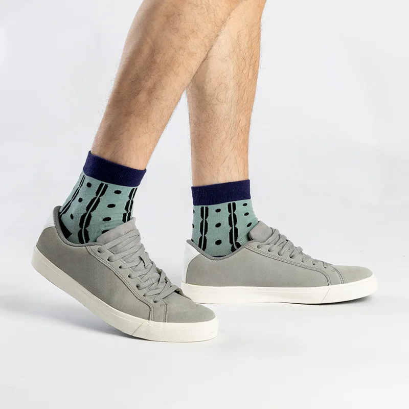 Short Tube Pure Cotton Men's Socks Cartoon Original Unisex