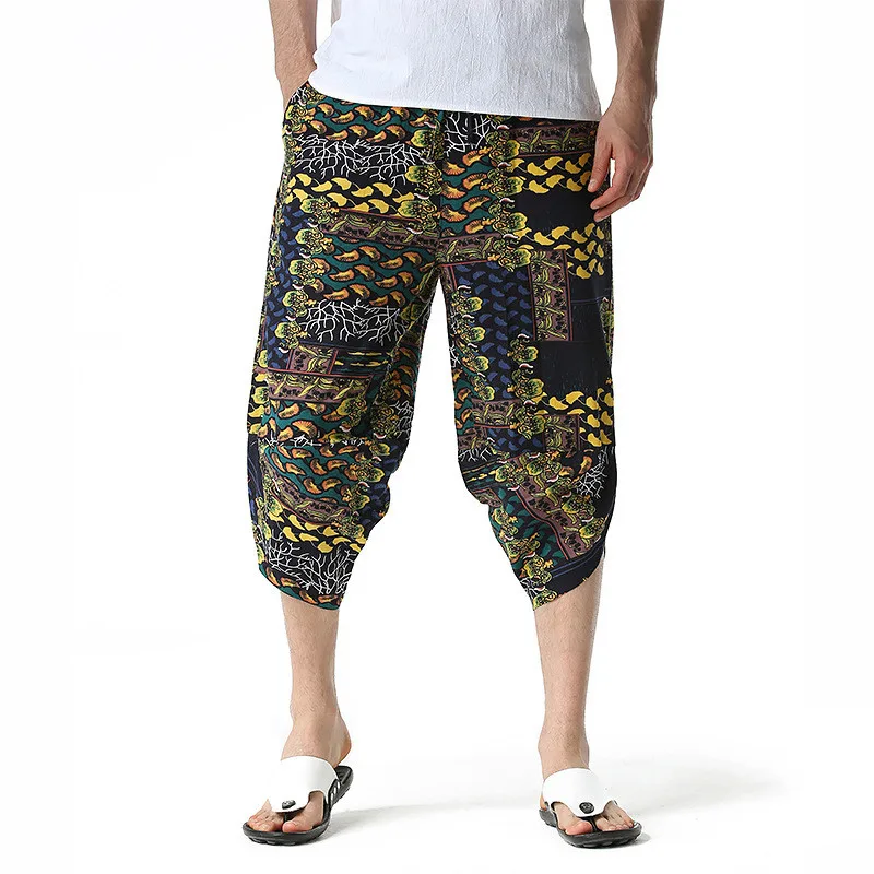 Men's Harlan Cropped Pants Casual