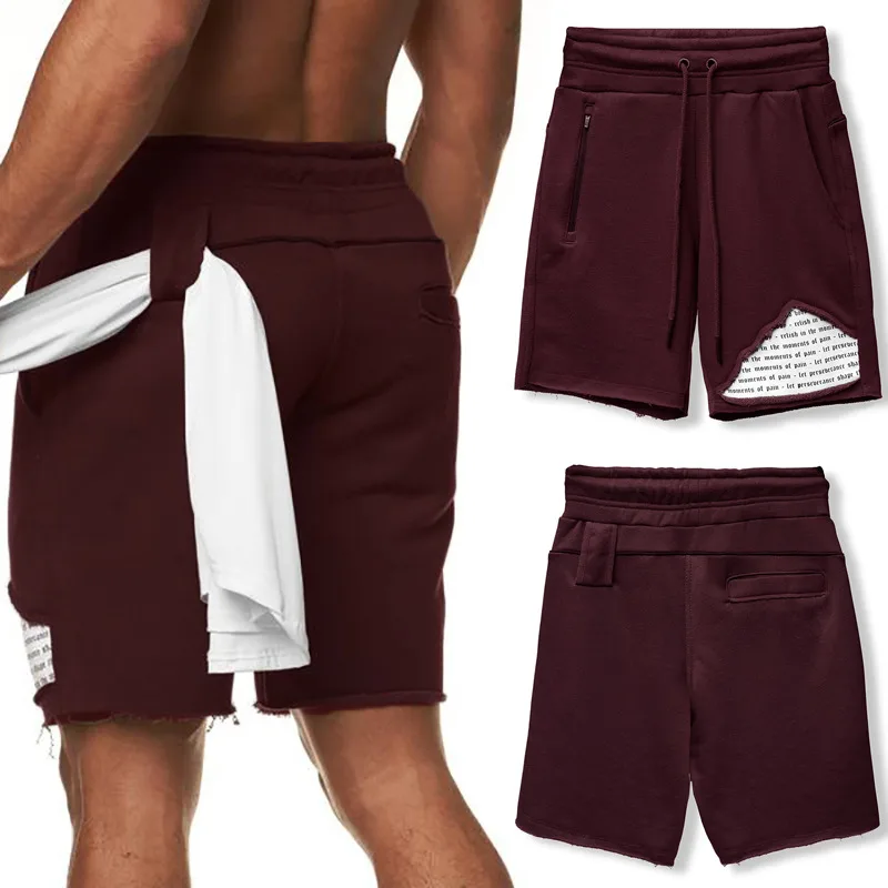 Sports Fitness Breathable Pants Five-point Pants
