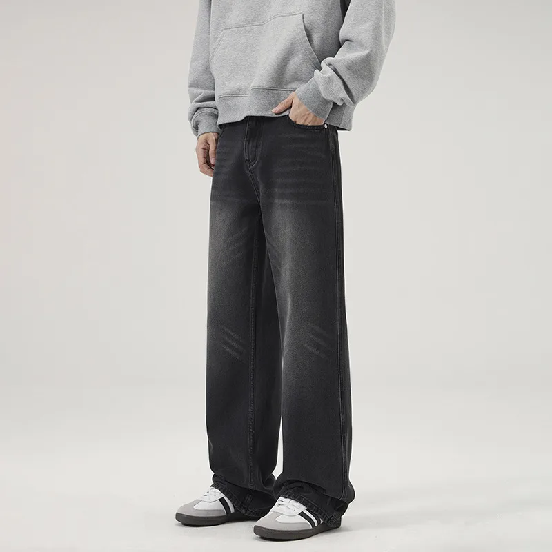 Men's Vintage Loose Micro-flared Jeans