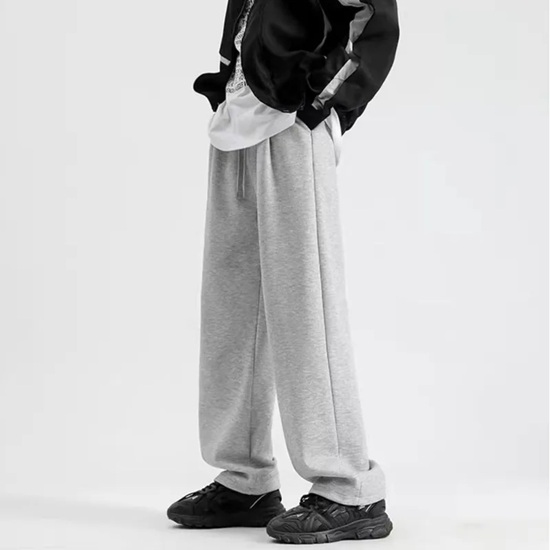 Stylish Drawstring Mens High-waist Slimming Casual Sweatpants